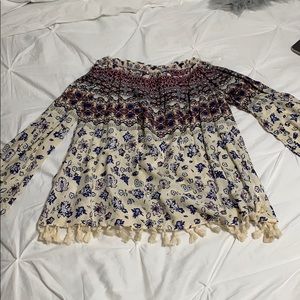 Flowy long sleeve shirt